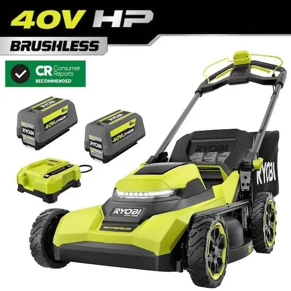 Kit de Cortadora Autopropulsadas Sin Escobillas de 21" y 40 V HP