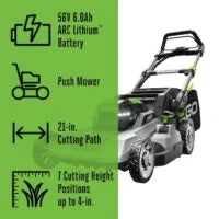EGO POWER+ LM2114 21" Brushless Push Lawn Mower Kits