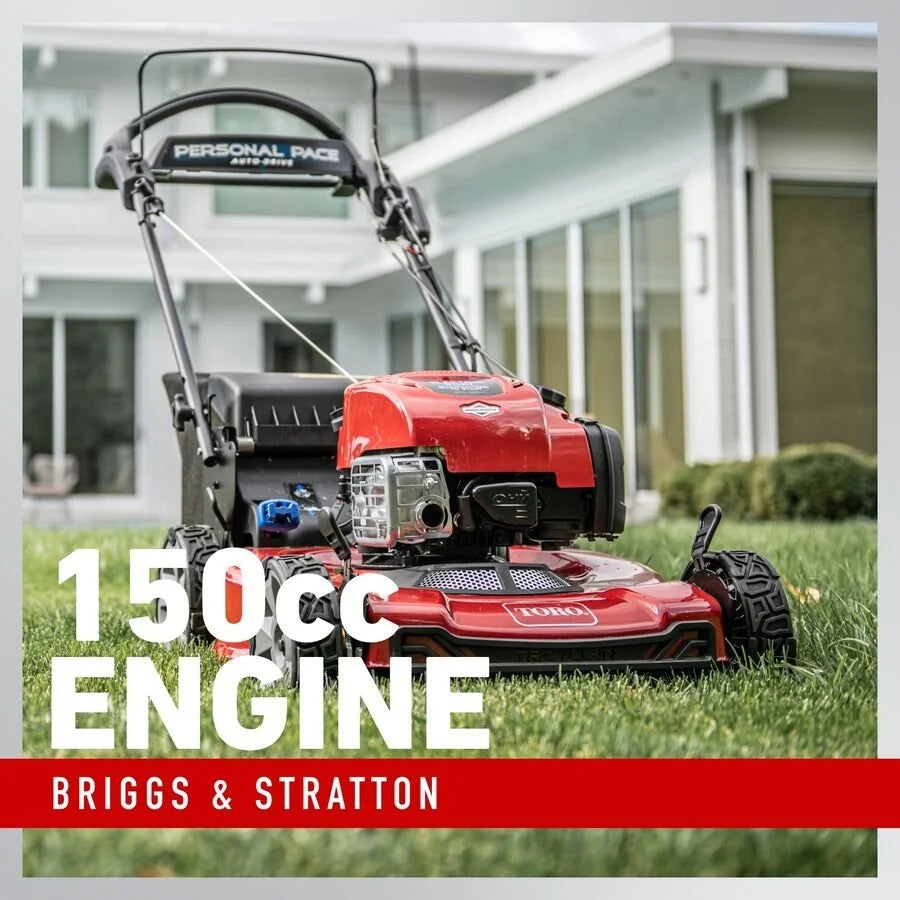 Toro 22" Electric-Start Recycler Personal Pace Self-Propelled Gas Lawn Mowers