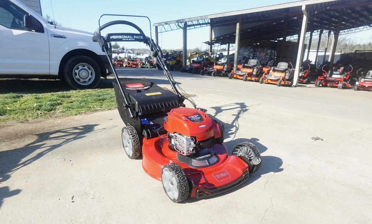 Toro 22" Electric-Start Recycler Personal Pace Self-Propelled Gas Lawn Mowers