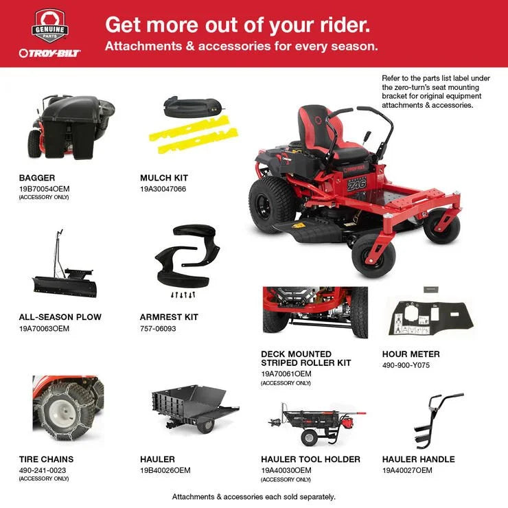 Troy-Bilt Mustang Z46 Zero-Turn Riding Lawn Mowers